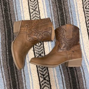 Cowboy Ankle Boots